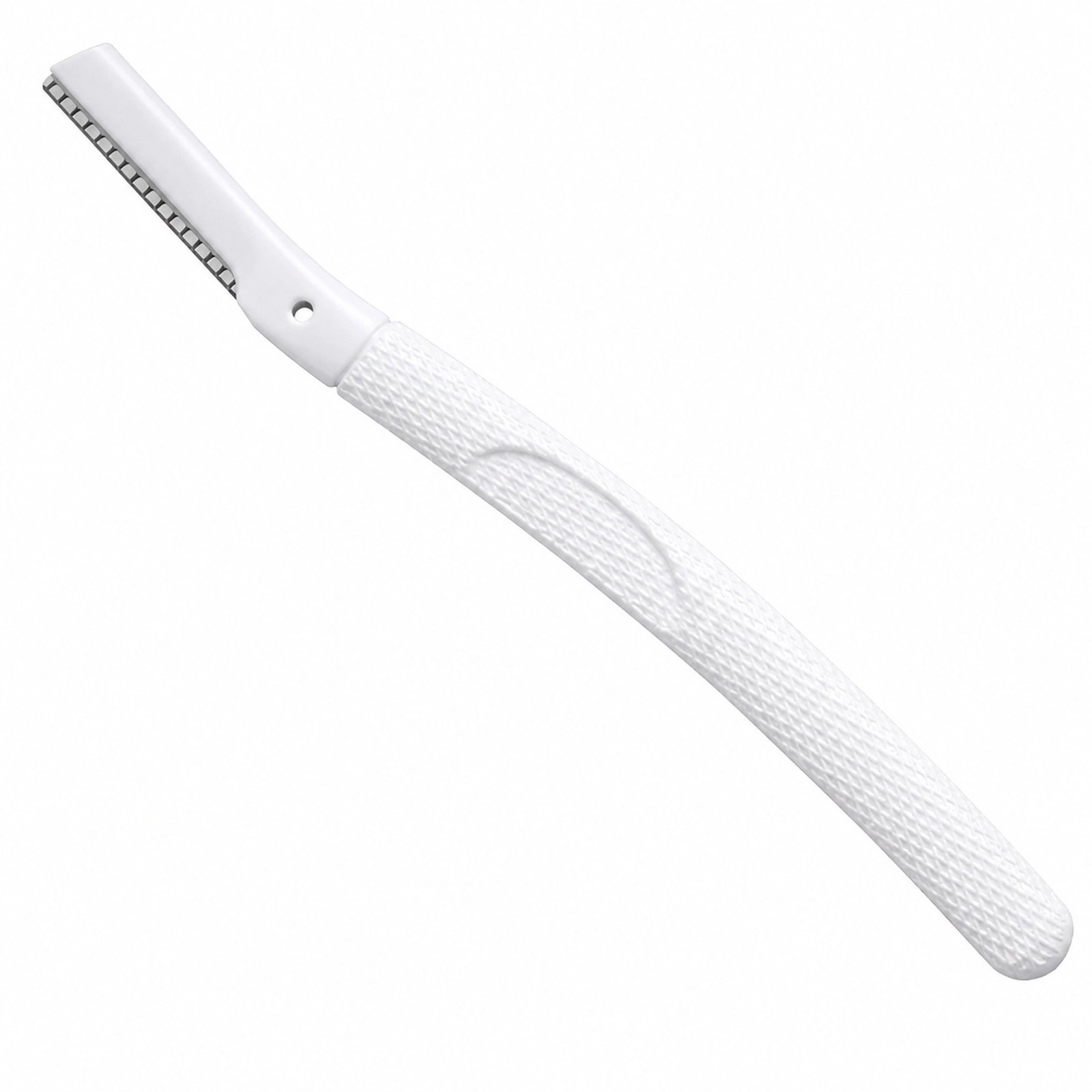 Premium Straight-Handle Eyebrow Razor — Precision Micro-Blade, Anti-Slip Texture, Gentle & Portable (White) - Image 5