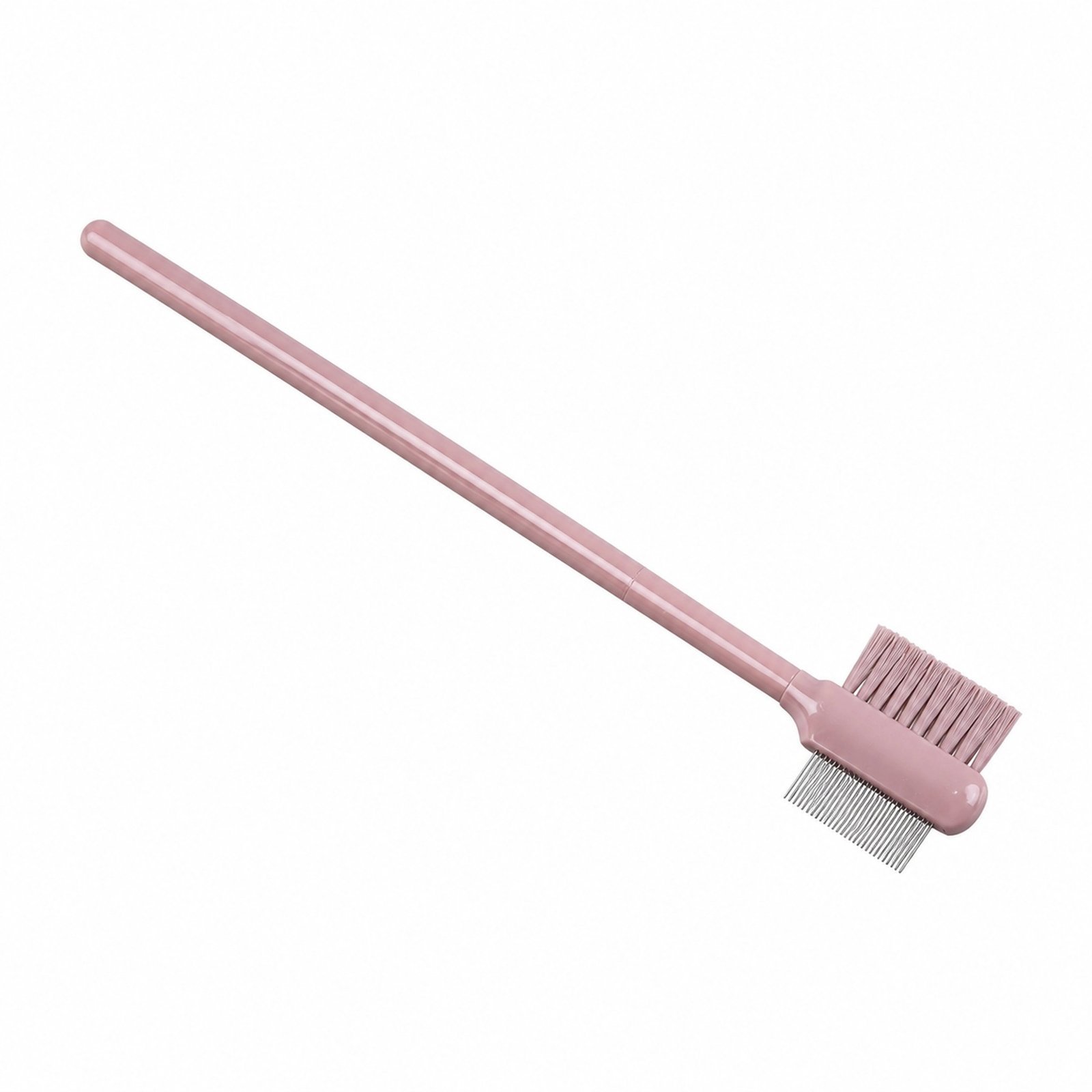Dual-Ended Brow & Lash Comb — Precision Steel Teeth & Soft Nylon Brush - Image 3