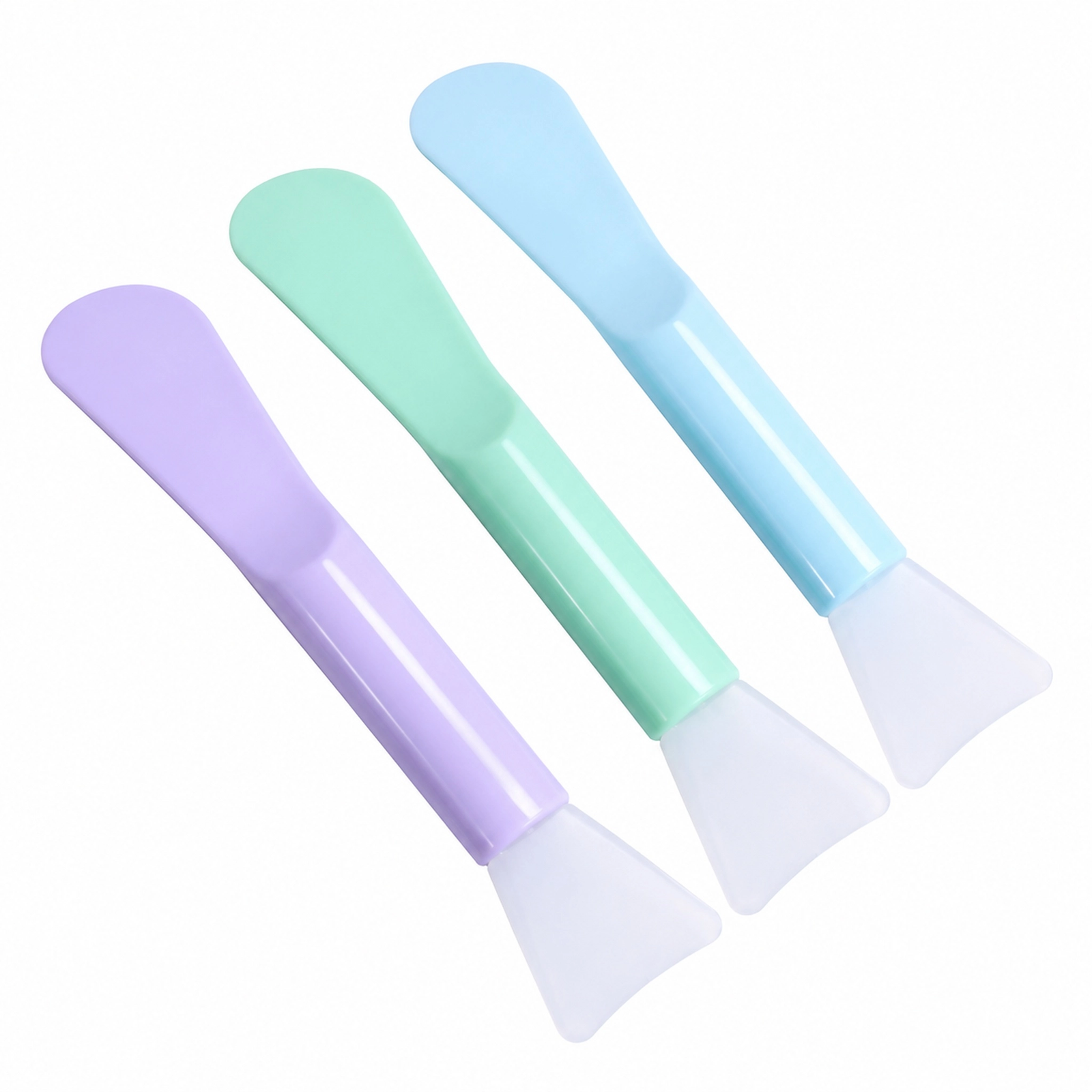 Dual-Ended Silicone Facial Mask Brush — Food-Grade Silicone, Even Application, Easy Clean (Multi-Color) - Image 3