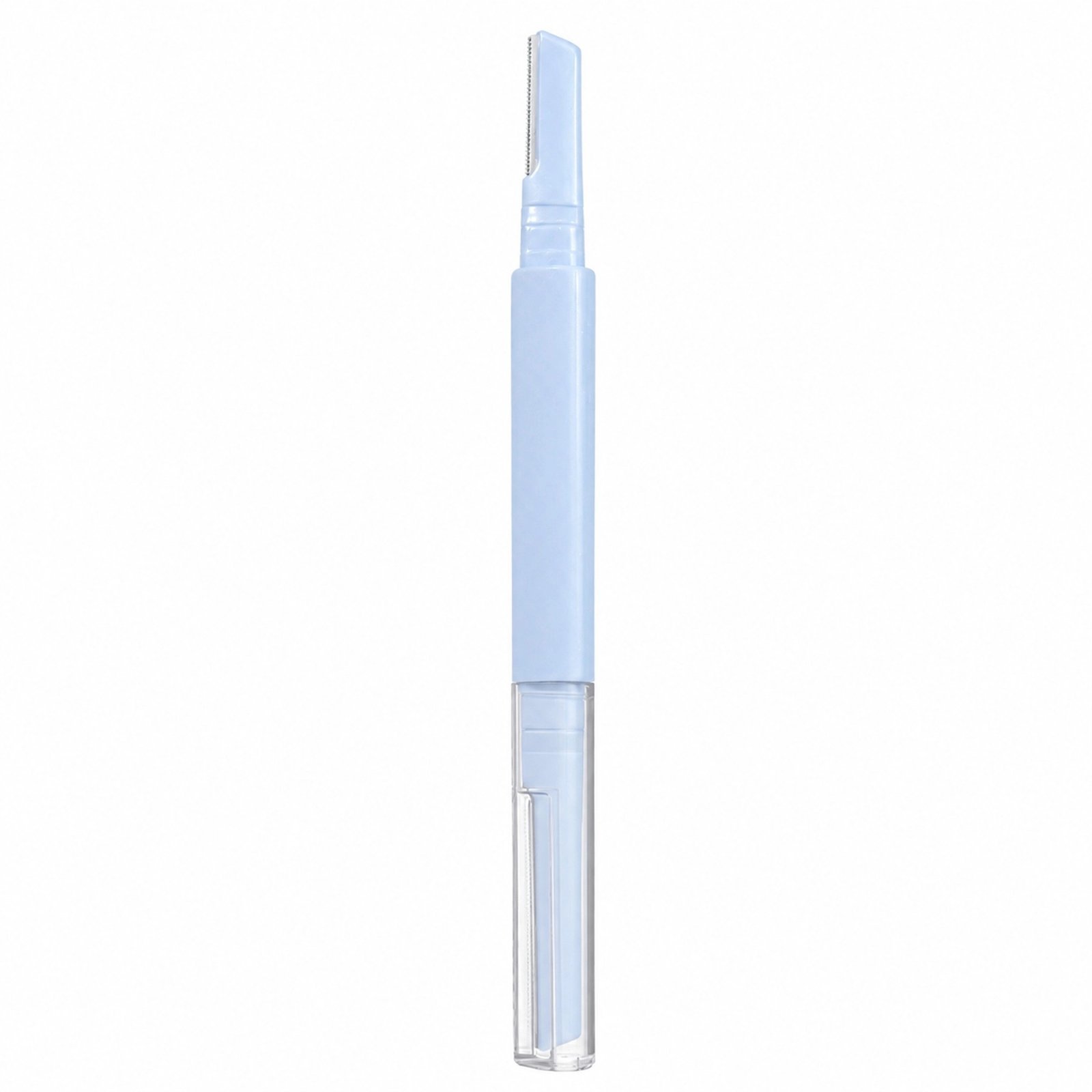 Safety Dual-Head Eyebrow Razor — Micro Guard Mesh, Dual Precision Blades, Portable & Skin-Safe (Sky Blue) - Image 5