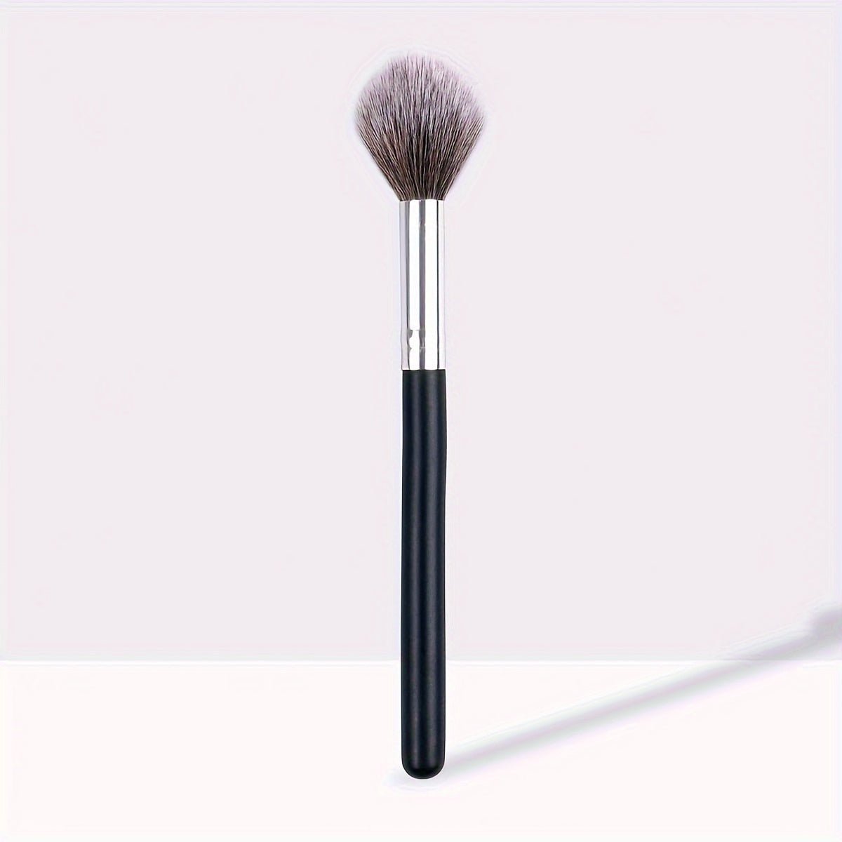 Premium Nylon Bristle Highlighter Brush — Soft Synthetic Fibers, High Powder Pick-Up, Natural Luminous Finish - Image 5