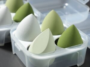 4PCS Makeup Sponge Beauty Blender Set - Ultra-Soft, Seamless Blend for Liquid Foundation, Durable & Bouncy