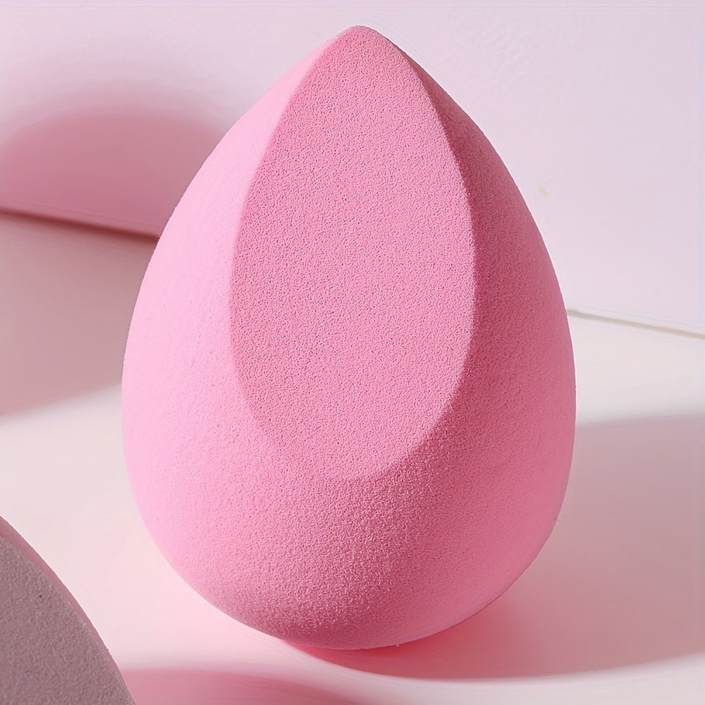 Premium Pink Makeup Sponges 8pcs — Hydrophilic Polyurethane, Streak-Free Blending for Foundation & Powder - Image 6